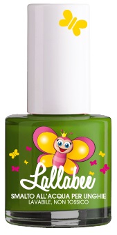 Lallabee trygg neglalakk for barn - Peppermyntegrønn