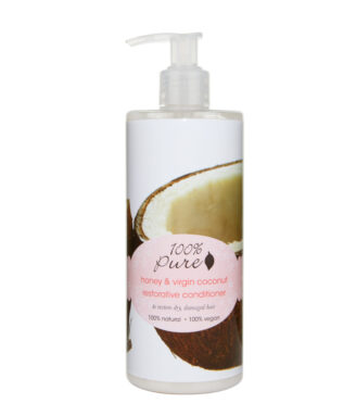 100% Pure Honey & Virgin Coconut Restorative Conditioner - 390ml