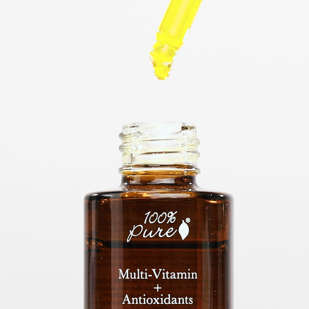 100% Pure Multi-Vitamin + Antioxidants PM Facial Oil -30 ml