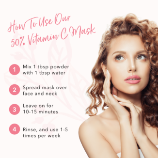 100% Pure 50% Vitamin C Mask - 38 gr