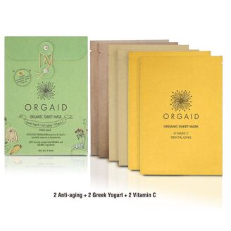 ORGAID Organic Sheet Mask Multi-pack (6 stk. / 2 av hver)