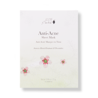 100% Pure Sheet Mask: Anti Acne - 5 pack