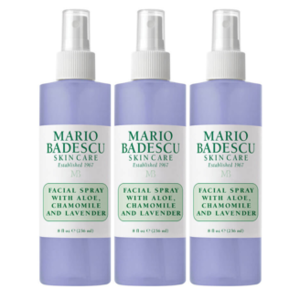 Hudpleiepakke: Mario Badescu Facial Spray with Aloe, Chamomile and Lavender - 236 ml x 3