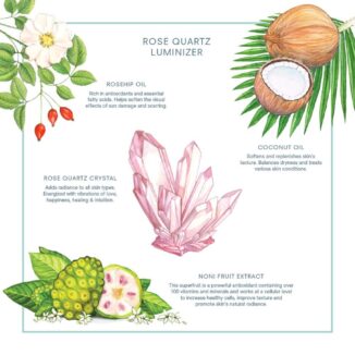 KORA Organics Rose Quartz Luminizer - 6 gr