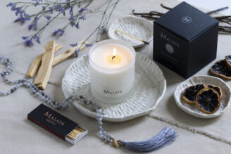 Malaya Organics Aromatherapy Candle Wild Blossom - 283 gr