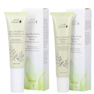 Hudpleiepakke fra 100% Pure : Brightening, for glød, beskyttelse og jevnere hudtone