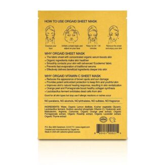 ORGAID Organic Sheet Mask Multi-pack (6 stk. / 2 av hver)