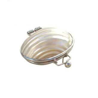 Organic Island Shell Lip Balm White Pearl