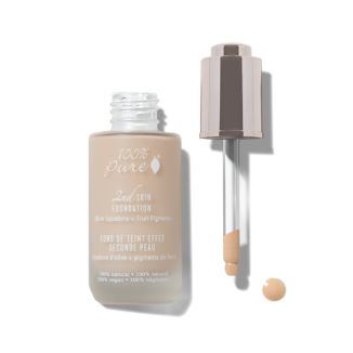 100% Pure 2nd Skin Foundation: Shade #3 - 35 ml 