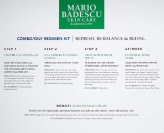 Mario Badescu Combo/ Oily Regimen Kit 