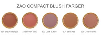 ZAO Compact Blush 322 Brown Pink