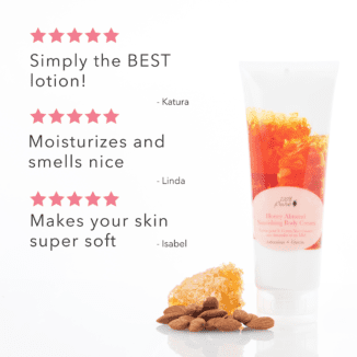 Almond and honey body cream 100% Pure