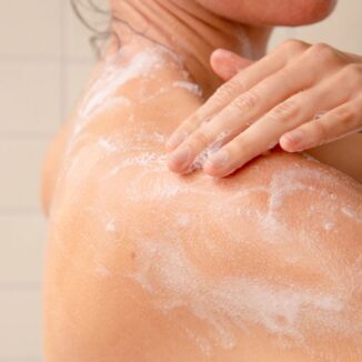 naturlig dusjsåpe med lavendel for alle hudtyper