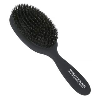 Hårbørste med topp profesjonell kvalitet. Dette er en rundbørste i svart metall med et ergonomisk håndtak som er optimalt for føning. waterclouds black brush