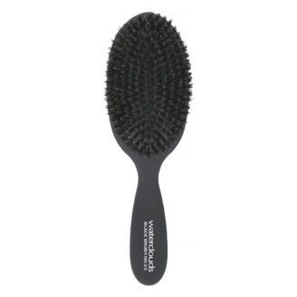 Hårbørste med topp profesjonell kvalitet. Dette er en rundbørste i svart metall med et ergonomisk håndtak som er optimalt for føning. waterclouds black brush