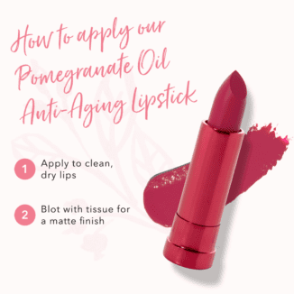 100% Pure pomegranate oil lipstick narcissus