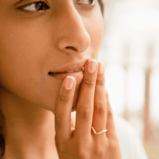 COMPLETE LIST OF INGREDIENTS: Butyl Acetate, Ethyl Acetate, Nitrocellulose, Adipic Acid/ Neopentyl Glycol/Trimellitic, Anhydride Copolymer, Acetyl Tributyl Citrate, Isopropyl Alcohol, Acrylates Copolymer, Stearalkonium Bentonite, Talc, n-Butyl Alcohol, Ethyl Tosylamide, Benzophenone-1, Silica, Alumina, Polyvinyl Butyral, Trimethylpentanediyl Dibenzoate, Iron Oxides (CI 77491) Natural ingredients may vary in color and consistency