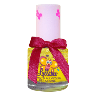 Lallabee trygg, vannbasert neglelakk for barn - Lallayellow