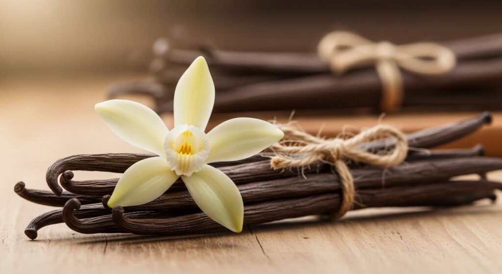 Vanilla bean i hudpleie og kroppspleie