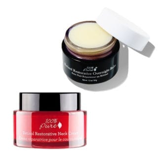 100% Pure naturlige nattpleie for ansikt og hals