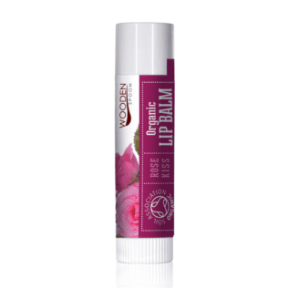 Rose kiss lip balm fra WOODEN SPOON . ØKOLOGISK LEPPEOMADE