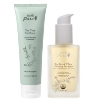 hudpleiepakke duo tea tree cleanser og toner