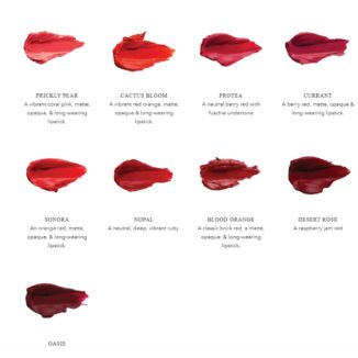 100% pure matte lipstick kart