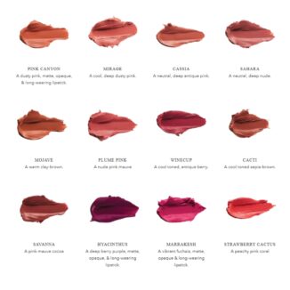 100% pure matte lipstick kart