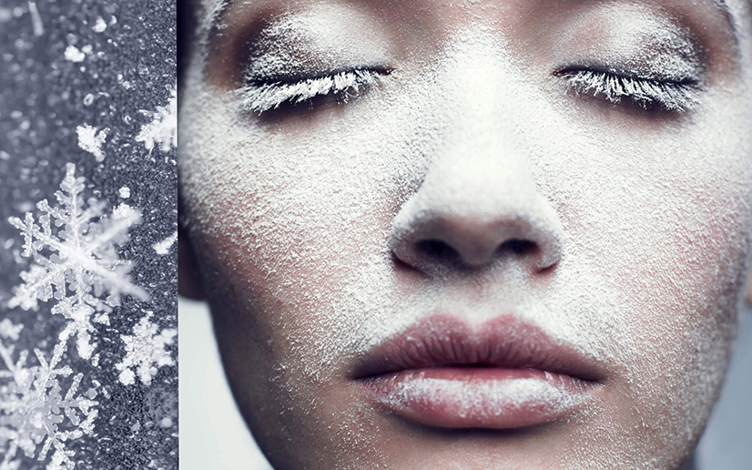 hudpleie av vinterhuden