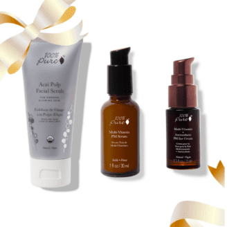 Hudpleiepakke: 100% Pure Antioxidant Treatment Trio - 3 stk