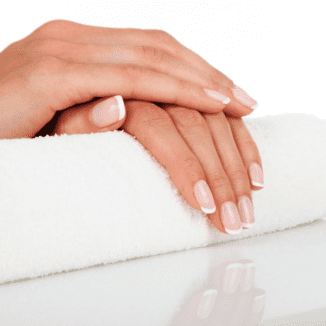 Kure bazaar french white nailpolish