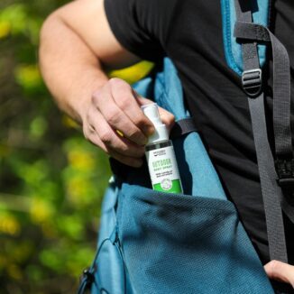 naturlig myggspray - outdoor body spray - mot mygg og innsekter.