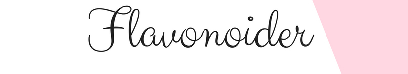 Flavonider i hudpleie