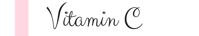Vitaminer C i hudpleie