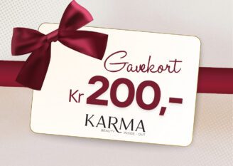 Gavekort på karma.no 200 kroner