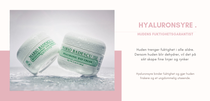 Hyaluronsyre er ren fukt for huden