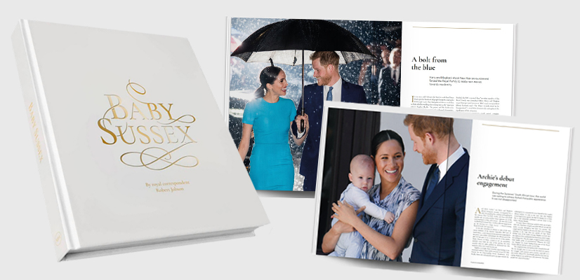 Jubileumsboken i forbindelse med Archie`s 1 års dag.