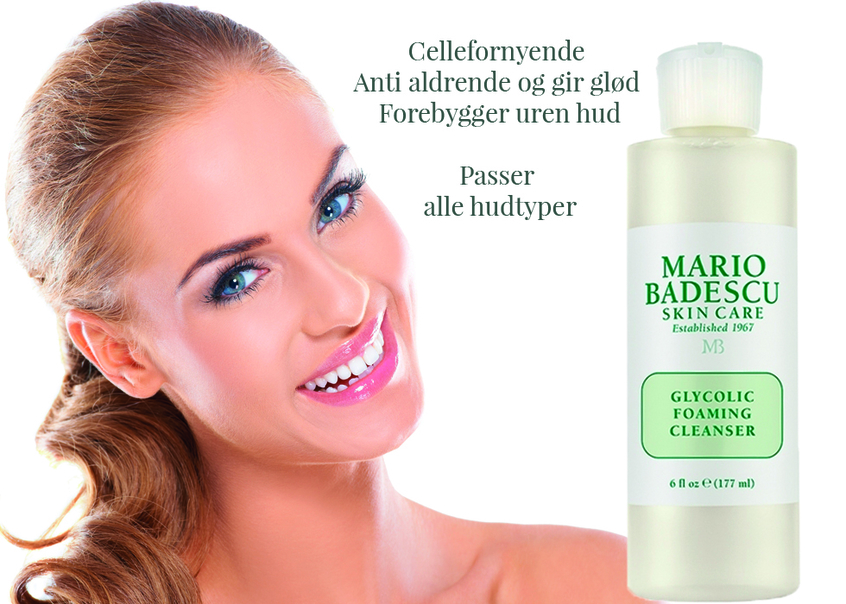 Glycolsyre/fruktsyre - Cellefornyende, anti-aldrende og forebygger uren hud