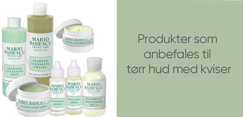 Tørr hud med kviser