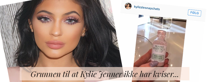Grunnen til at Kylie Jenner ikke har kviser er Mario Badescu Drying Lotion