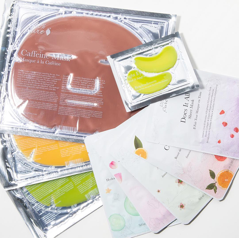 Ansiktsmaskene fra 100% Pure