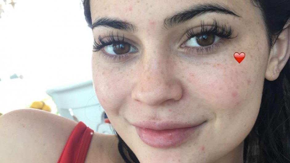 Kylie Jenner uten sminke