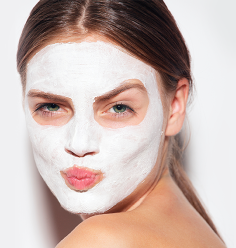 Ansiktsmaske - leire