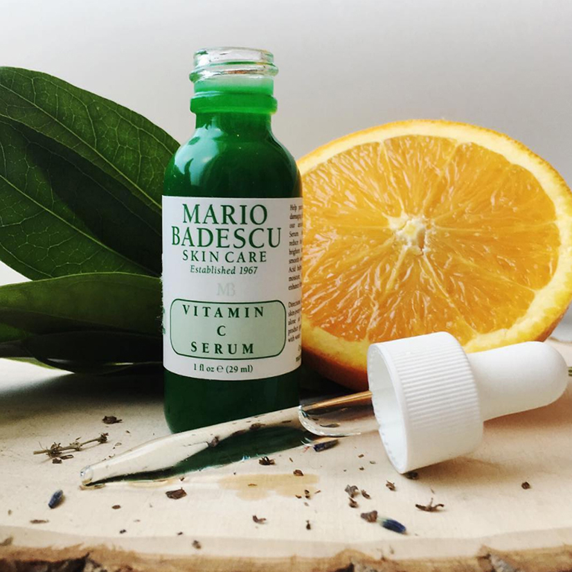 Vitamin c reparere og gir glød i huden