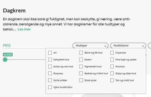 Kategori Hudpleie - hudtilstand
