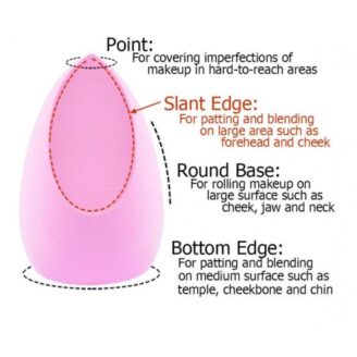 Alternative view of ECOLIFE makeup sponge - Rosa