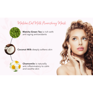 dette er matcha maske