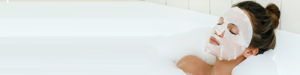 Økologisk ansiktsmaske