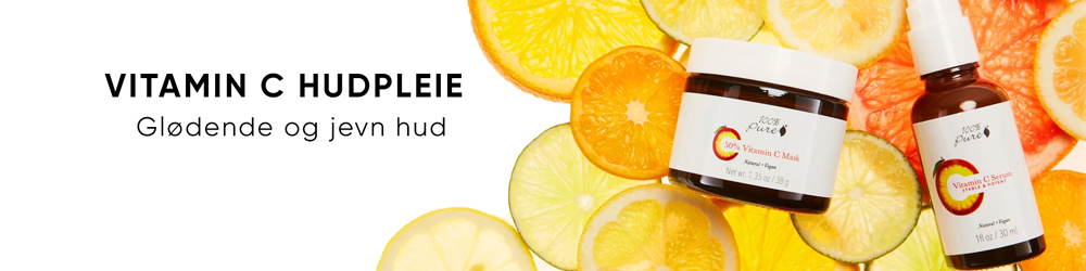 Vitamin C produkter for glød og jevn hud