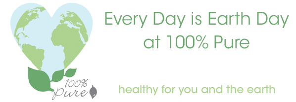 100% Pure 100% Natulig skjønnhetpleie og makeup